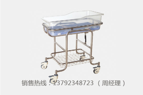 A21 不锈钢可倾斜婴儿床